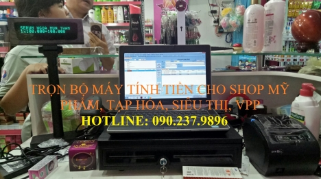 Bán máy tính tiền trọn bộ cho tạp hóa tại Tiền Giang