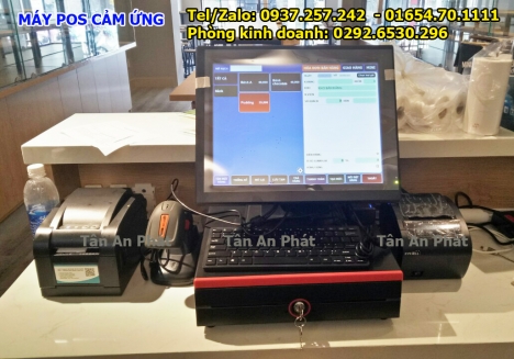 TRỌN BỘ MÁY POS CẢM ỨNG CHO QUÁN TRÀ SỮA, LẮP ĐẶT TẬN NƠI