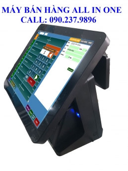 Bán máy tính tiền cảm ứng cho quán trà sữa tại Tiền Giang