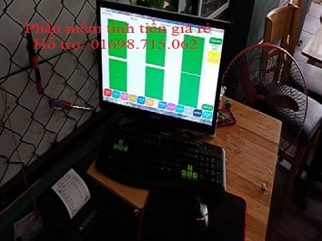 Máy tính tiền cho trà sữa tại cần thơ 