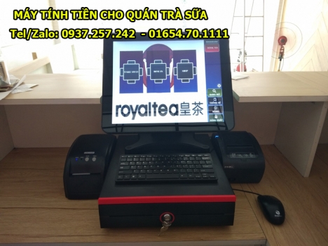 BÁN MÁY TÍNH TIỀN CHO QUÁN TRÀ SỮA, LIÊN HỆ LẮP ĐẶT 0937257242