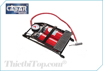 BƠM ĐẠP CHÂN 2 ỐNG ĐỎ CASAR