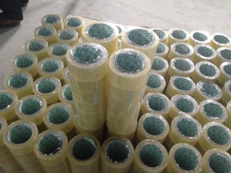 SẢN XUẤT BĂNG KEO QUẤN HÀNG CỰC DÀY, BĂNG KEO DÁN THÙNG, BĂNG KEO 5F 100 YAR ĐỦ , CỰC DÀY