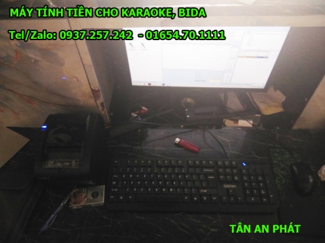 Máy tính tiền cho karaoke, liên hệ tư vấn 0937257242
