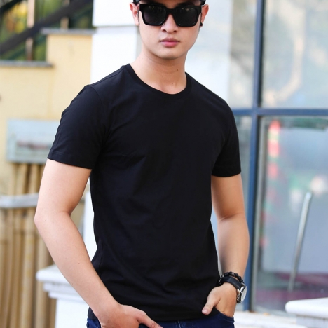 ÁO THUN POLY COTTON BASIC #49K/ÁO