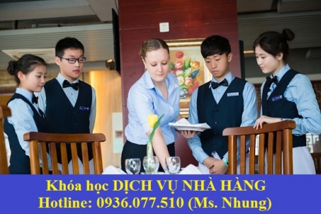 Chiêu sinh khóa học DỊCH VỤ NHÀ HÀNG tại Đà Nẵng (GIẢM SỐC 40% HỌC PHÍ KHI ĐĂNG KÍ TRONG THÁNG 8)