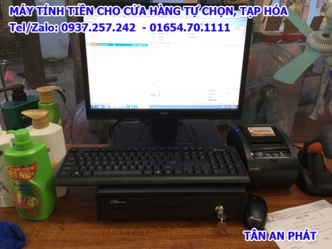 Máy tính tiền cho cửa hàng tạp hóa, liên hệ tư vấn 0937257242