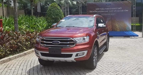 FORD EVEREST 2018 NHẬP KHẨU ĐÃ CÓ MẶT TẠI VIỆT NAM