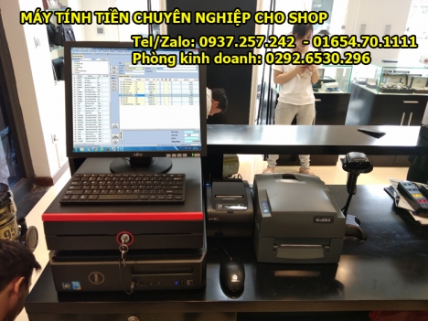 Máy tính tiền cho shop quần áo, lắp đặt tận nơi