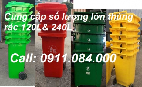 An Giang: Đại lý thùng rác môi trường 120 lít rẻ nhất