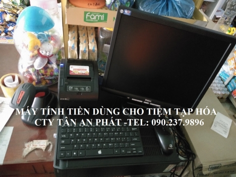 Trọn bộ thiết bị tính tiền cho tiệm tạp hóa tại Kiên Giang