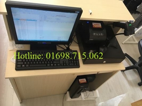 Chuyên bán máy tính tiền giá rẻ cho cửa hàng mẹ và bé tại long an 