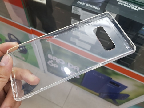 Ốp lưng silicon trong suốt galaxy Note 8 hiệu Gor