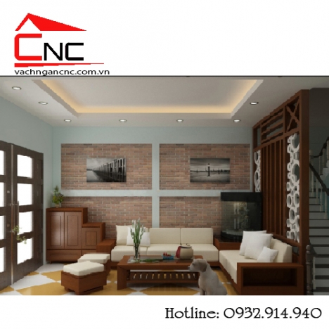 Cách tạo ấn tượng bằng lam gỗ cnc trang trí phòng, cầu thang