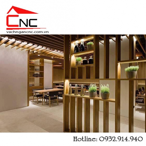 Cách tạo ấn tượng bằng lam gỗ cnc trang trí phòng, cầu thang