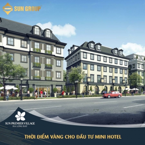 Boutique Shophouse - mặt bằng khách sạn mini lý tưởng bên bờ vịnh Hạ Long