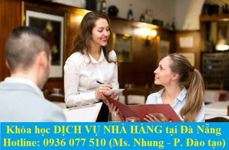Khai giảng khóa đào tạo ngắn hạn Dịch vụ Nhà hàng và Quản trị khách sạn tại Đà Nẵng – Quảng Nam