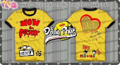 Đồng phục chuẩn - chuyên áo lớp, áo nhóm, áo gia đình, áo đôi...