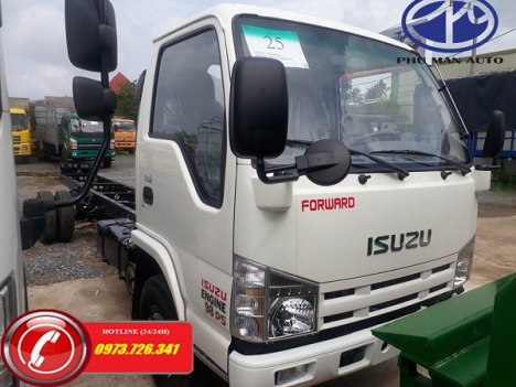 Xe tải nhẹ ISUZU 1t9 thùng dài 6m2.