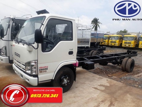 Xe tải nhẹ ISUZU 1t9 thùng dài 6m2.