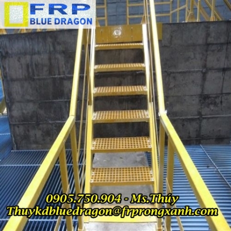 Nhà cung cấp tấm sàn ô lưới sợi thủy tinh frp grating uy tín