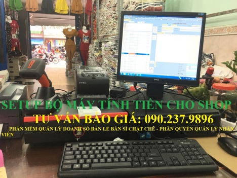 Máy tính tiền dùng cho shop thời trang giá rẻ tại Nghệ An