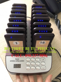 BỘ THIẾT BỊ TỰ PHỤC VỤ CHO QUÁN CAFE TẠI HÀ TĨNH