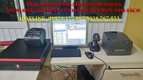 Bán phần mềm tính tiền, máy in bill cho shop tại An Giang