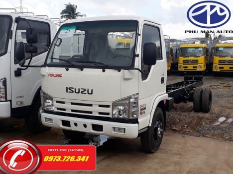 Xe tải ISUZU 1t9 thùng dài 6m2 chassi 2 lớp.