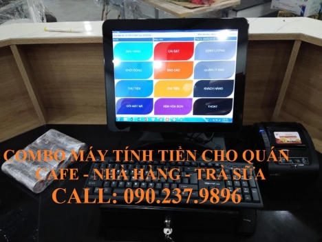 Cung cấp máy tính tiền trọn bộ cho Quán Trà Sữa tại Hà Tĩnh