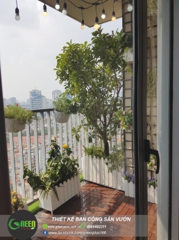 Green Plus sẽ thiết kế cho bạn những ban công xanh mát, cho bạn có không gian thư giãn sau mỗi ngày