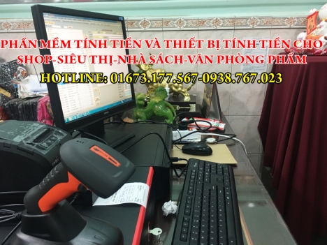 Bán phần mềm tính tiền, máy in bill cho shop tại An Giang