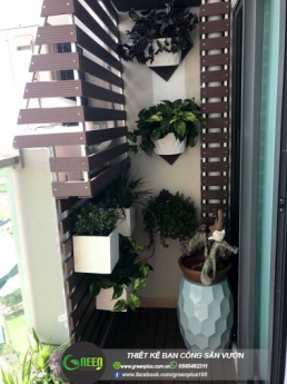 Green Plus sẽ thiết kế cho bạn những ban công xanh mát, cho bạn có không gian thư giãn sau mỗi ngày