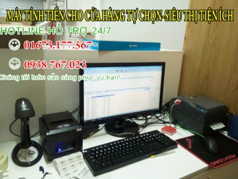 Bán máy tính tiền cho tạp hóa, nhà phân phối tại Cần Thơ