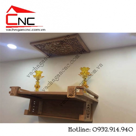 Mẫu trang thờ, bàn thờ treo tường đẹp giá rẻ