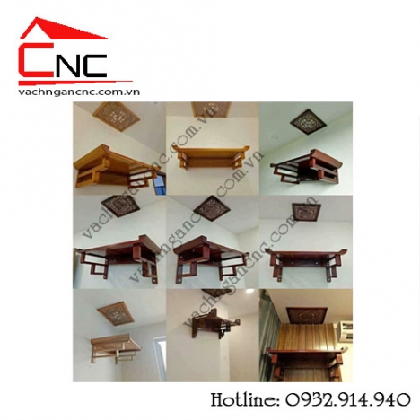 Mẫu trang thờ, bàn thờ treo tường đẹp giá rẻ