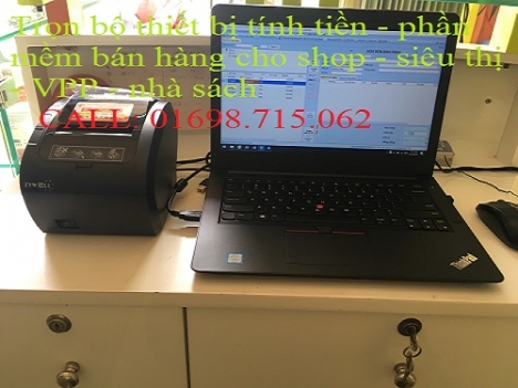 Bán máy tính tiền, máy in hóa đơn cho shop mỹ phẩm tại kiên giang 