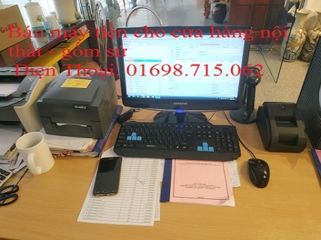 Máy tính tiền cho cơ sở đồ gốm mỹ nghệ tại An Giang 