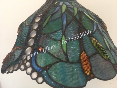 Đèn Bàn Tiffany Hoa Lau