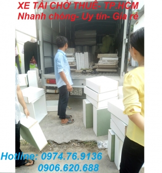 Xe tải chở thuê quận Bình Tân - chuyển nhà, văn phòng giá rẻ