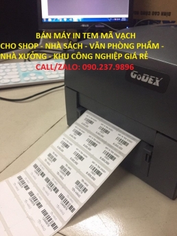 Bán máy in tem mã vạch tính tiền dùng cho shop tại Hà Nội
