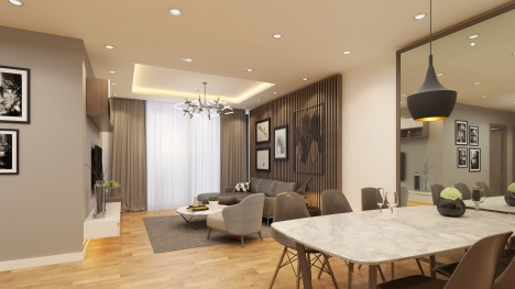 Chung cư Bohemia top 1 dự án bán chạy nhất quận Thanh Xuân, DT từ 91m2 - 146m2, hỗ trợ lãi suất 0%