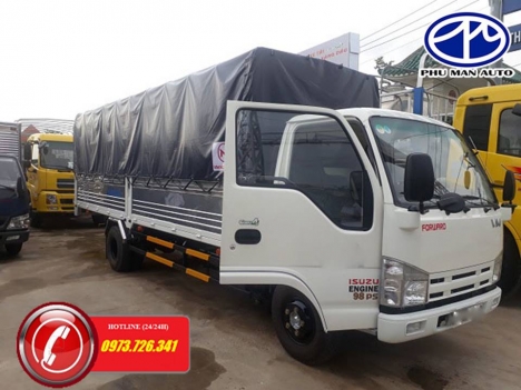 Xe tải nhẹ 1t9 thùng dài 6m2 không cấm giờ vào Thành Phố.