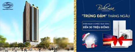 CƠN MƯA QUÀ TẶNG BOHEMIA RESIDENCE
