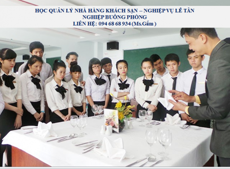Khai giảng lớp Nghiệp vụ Buồng phòng tại Đà Nẵng