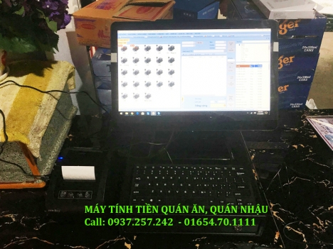 Bán máy tính tiền giá rẻ cho quán ăn, quán nhậu tại Phú Quốc, Hà Tiên