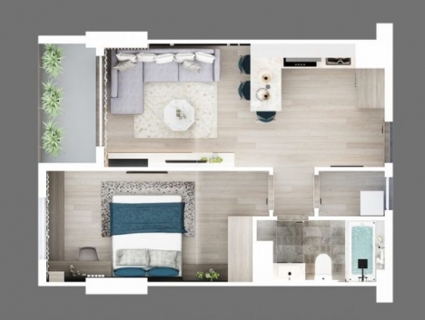 sở hữu ngay căn hộ cao cấp phong cách SINGAPORE tại Đà Nẵng