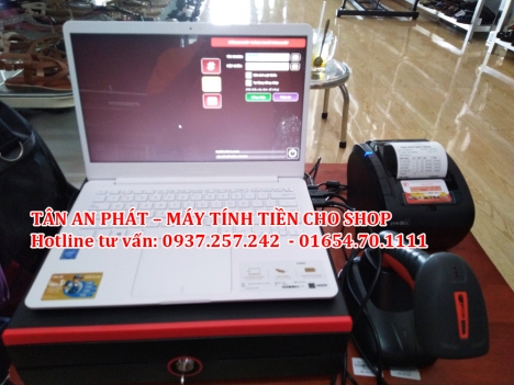 Bán trọn bộ máy tính tiền cho shop thời trang, shop giày dép tại Sóc Trăng, Bạc Liêu, Cà Mau