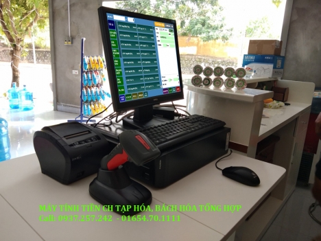 Bán máy tính tiền giá rẻ cho cửa hàng tạp hóa, bách hóa tổng hợp tại Sóc Trăng, Bạc Liêu, Cà Mau