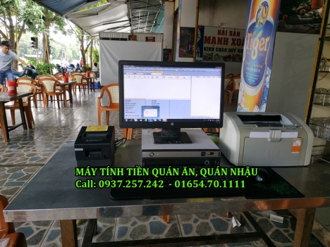 Bán máy tính tiền giá rẻ cho quán ăn, quán nhậu tại Sóc Trăng, Bạc Liêu, Cà Mau